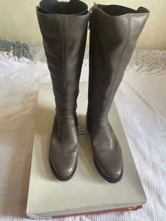 Millie’s Real Leather Grey Tall Boots