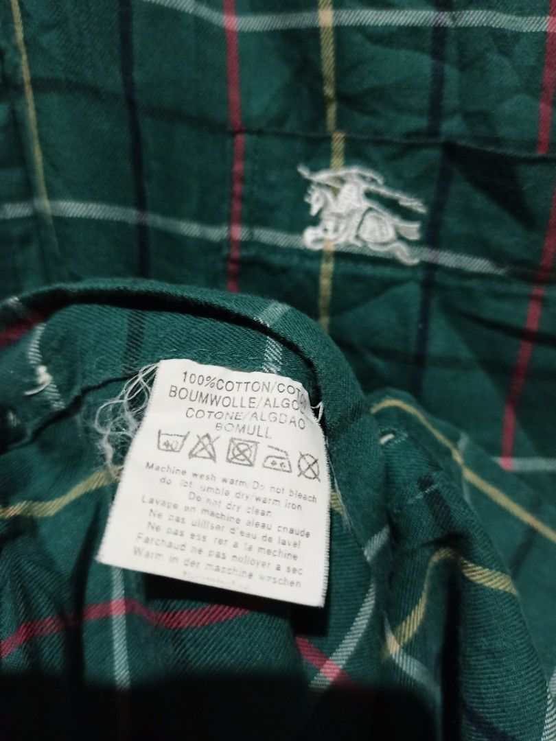 Burberry polo legit check hot sale