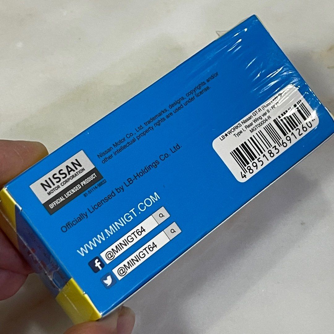 MINI GT LB WORKS LBWK Nissan GTR (R35) light blue RHD (Sealed), Hobbies ...