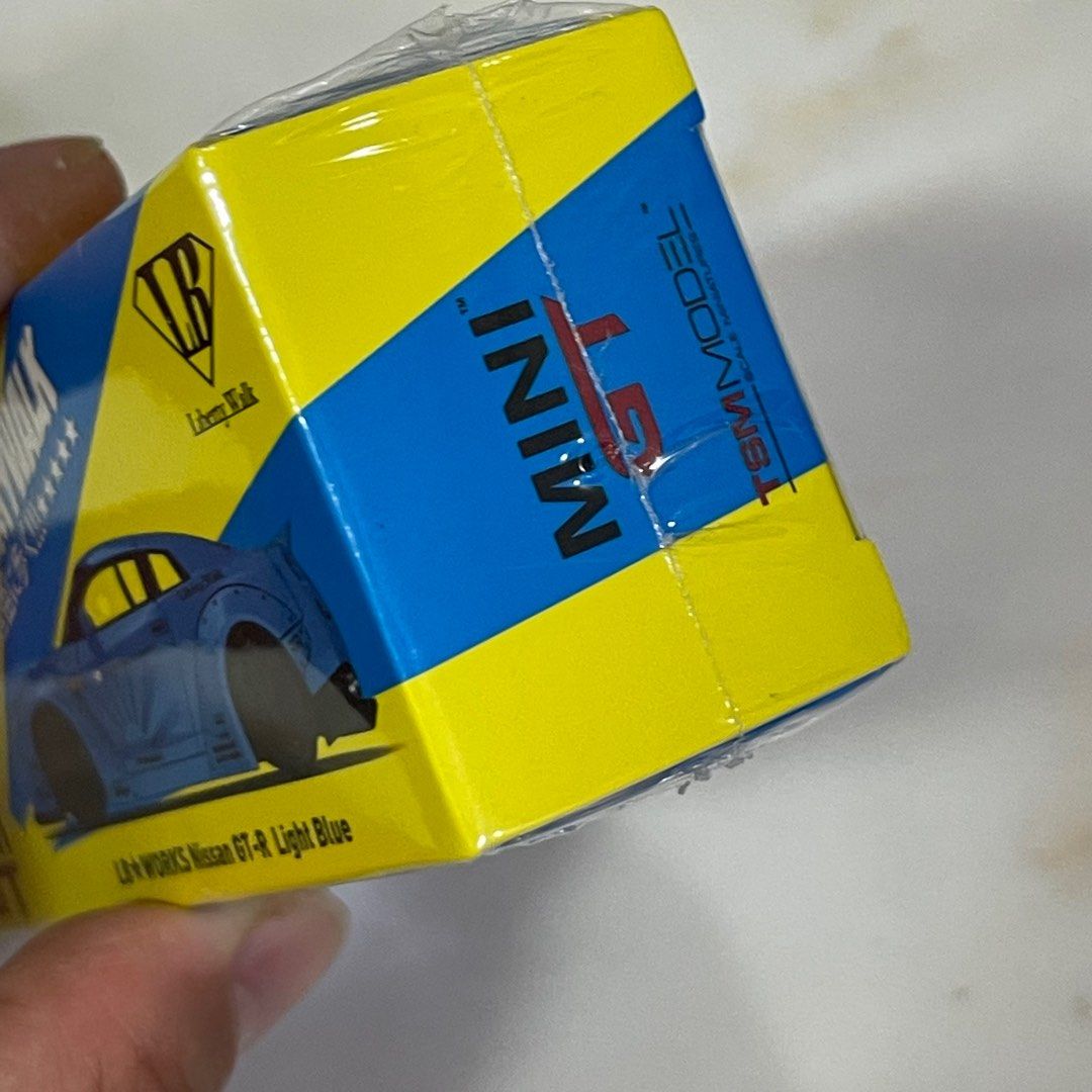 MINI GT LB WORKS LBWK Nissan GTR (R35) light blue RHD (Sealed), Hobbies ...