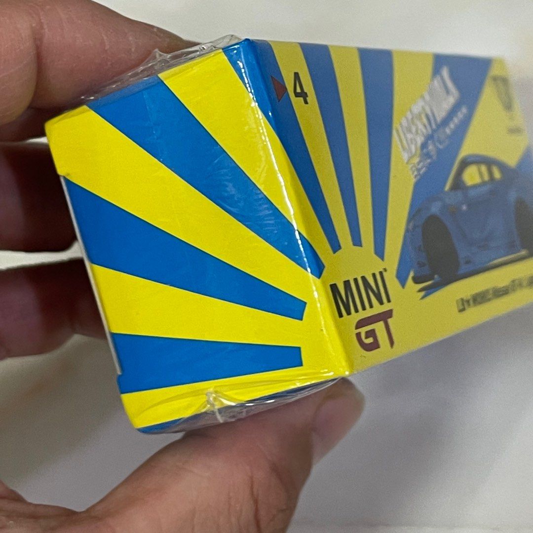 MINI GT LB WORKS LBWK Nissan GTR (R35) light blue RHD (Sealed), Hobbies ...