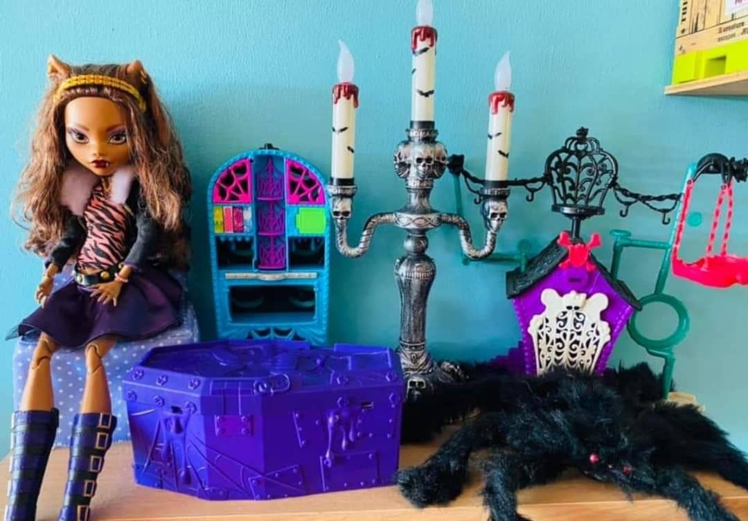 Monster High Frightfully Tall Ghouls Clawdeen Wolf set Hobbies Toys Toys Games on Carousell