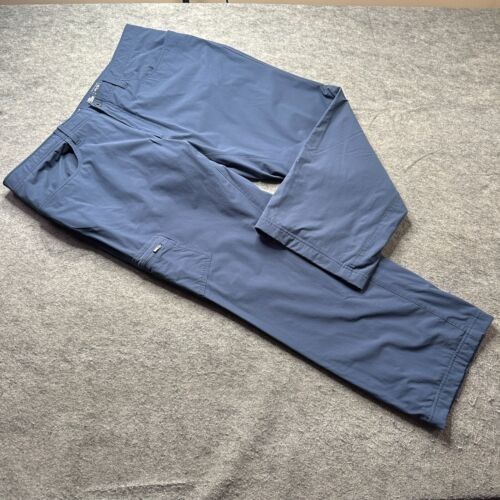 MOUNTAIN HARDWEAR Yumalino Pants Men s Blue Nylon Fleece Lined