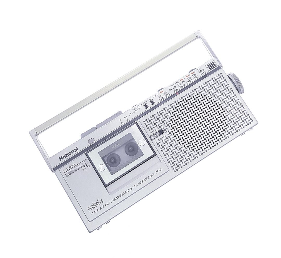National FM/AMラジオマイクロカセットレコーダー RN- Z505 概要 マイクロカセットレコーダー RN-502 | オーディオ | Panasonic