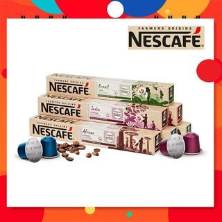 [BBD 11/2023] Brazil Nescafe Farmers Origins Nespresso Pods Coffee Pods Authentic and Onhand!