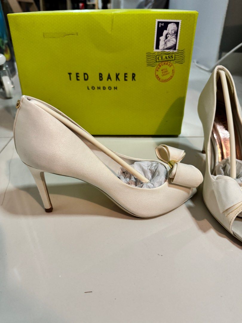Ted baker heels white on sale