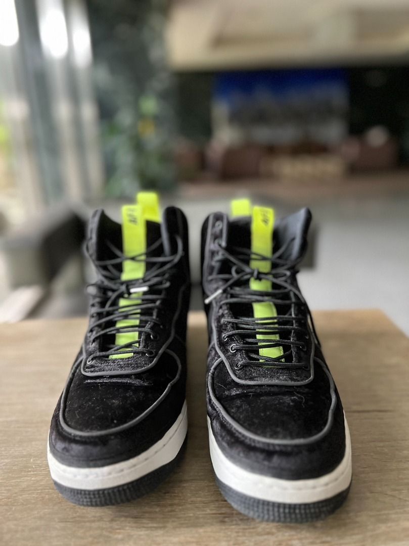 Nike Air Force High Magic Stick VIP Black US11, 他的時尚, 鞋類