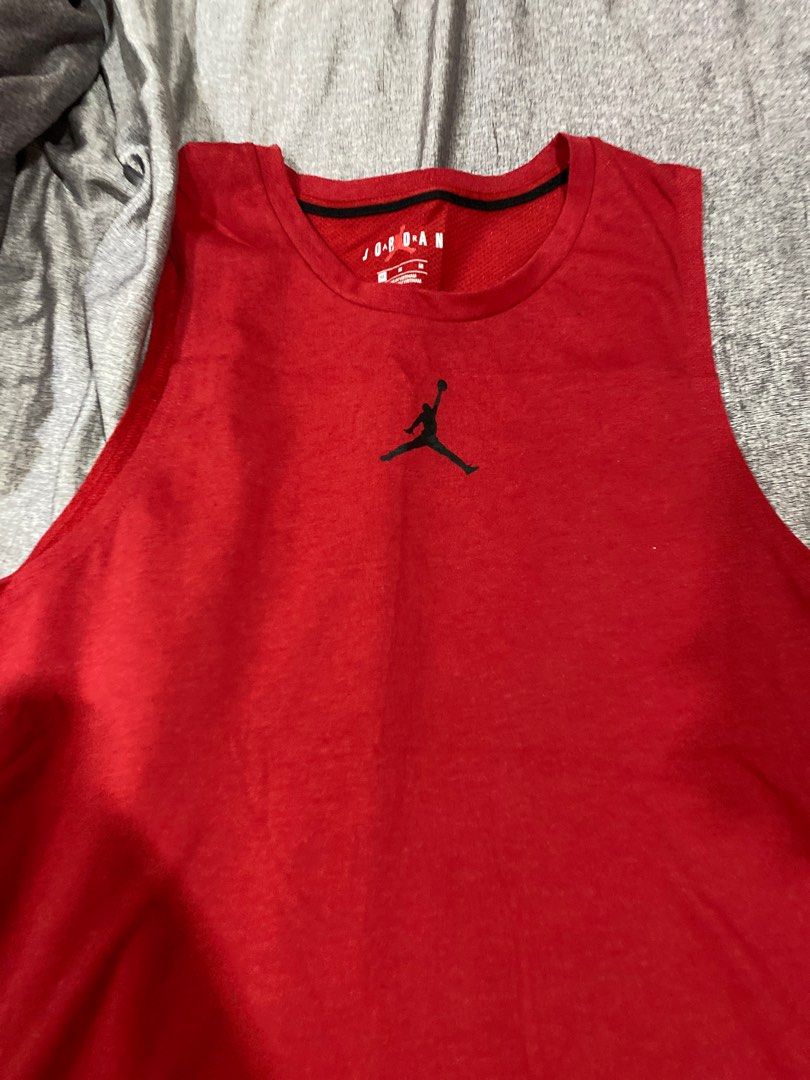 NIKE AIR JORDAN 23 ALPHA JERSEY GYM RED SLEEVELESS Men s Fashion