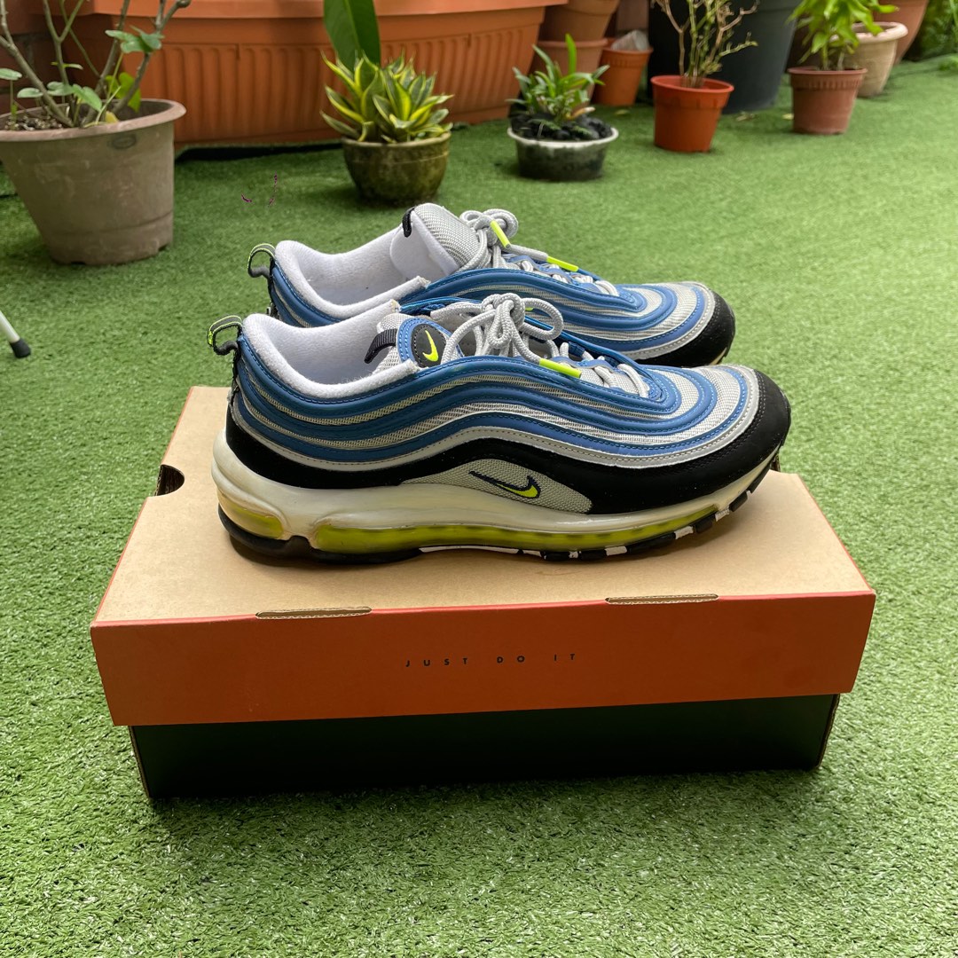 Air max 97 deals atlantic blue on feet