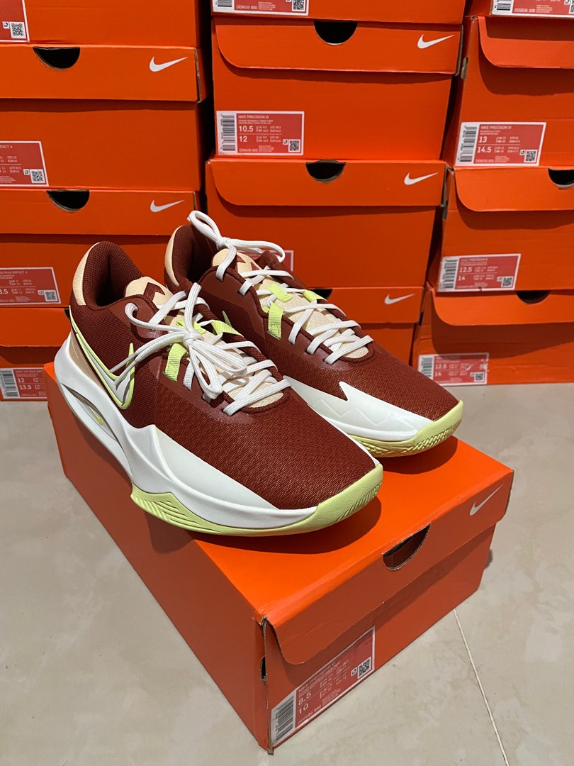 Nike Precision 6 Rugged Orange 12 US Mens Men s Fashion