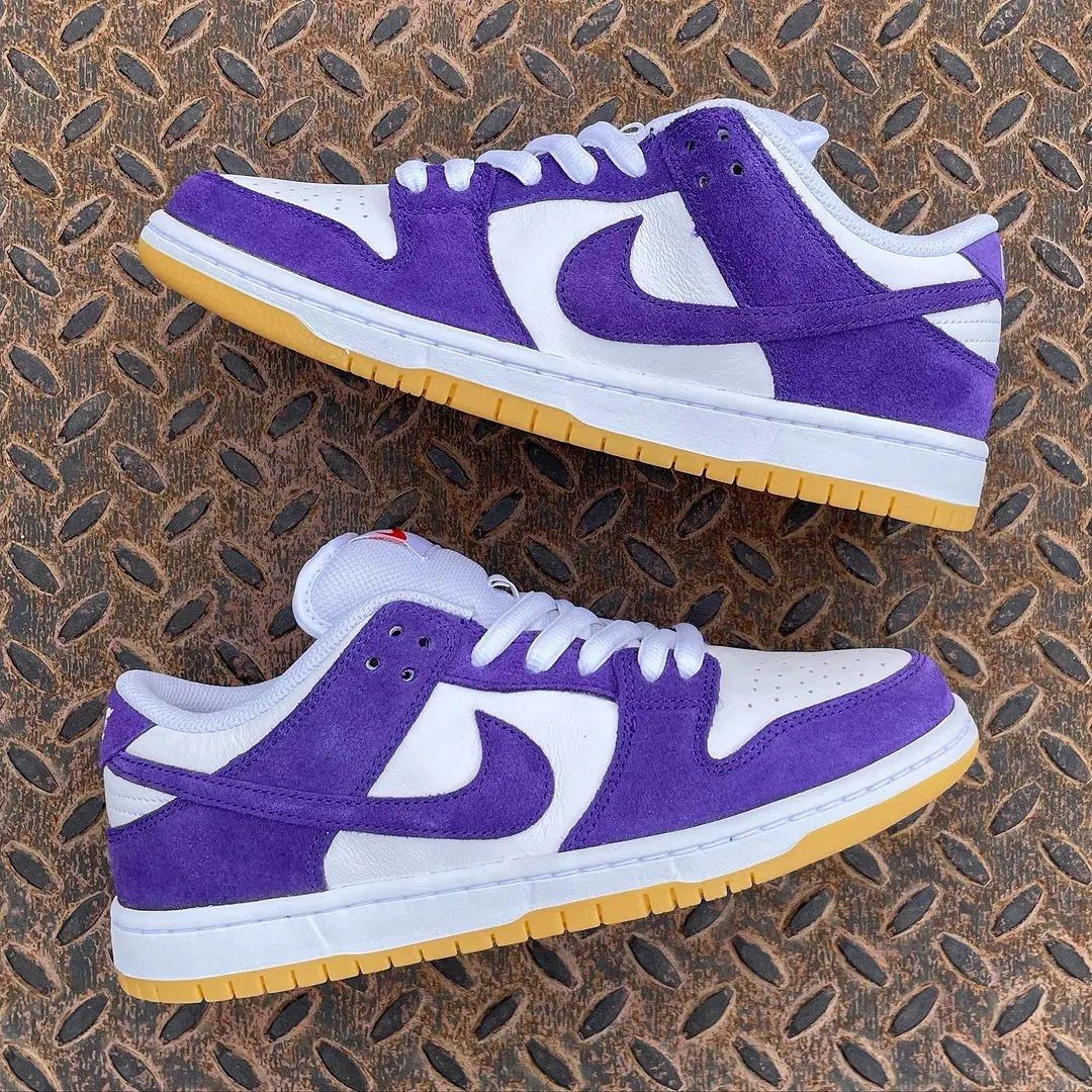 JZ Hoodie Match Nike Dunk Low Pro ISO Orange Label Court Purple main image 0