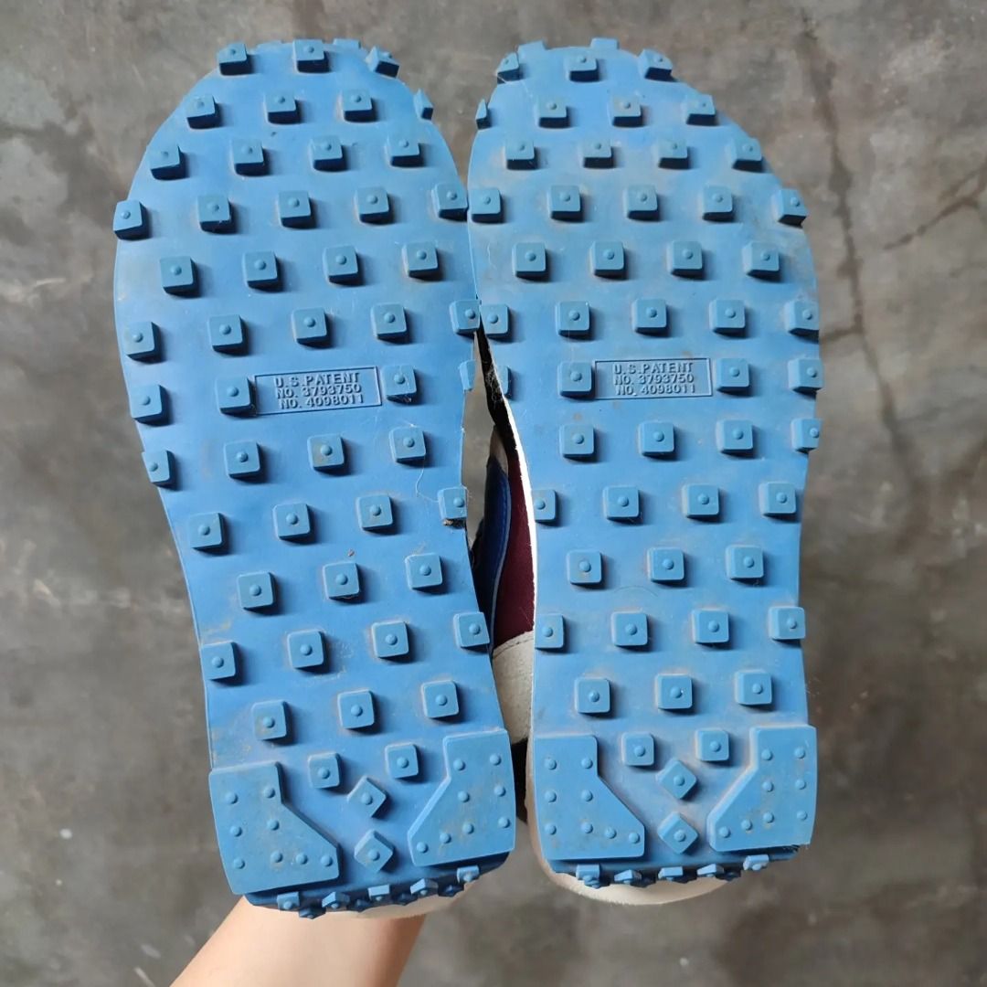sacai vaporwaffle maroon