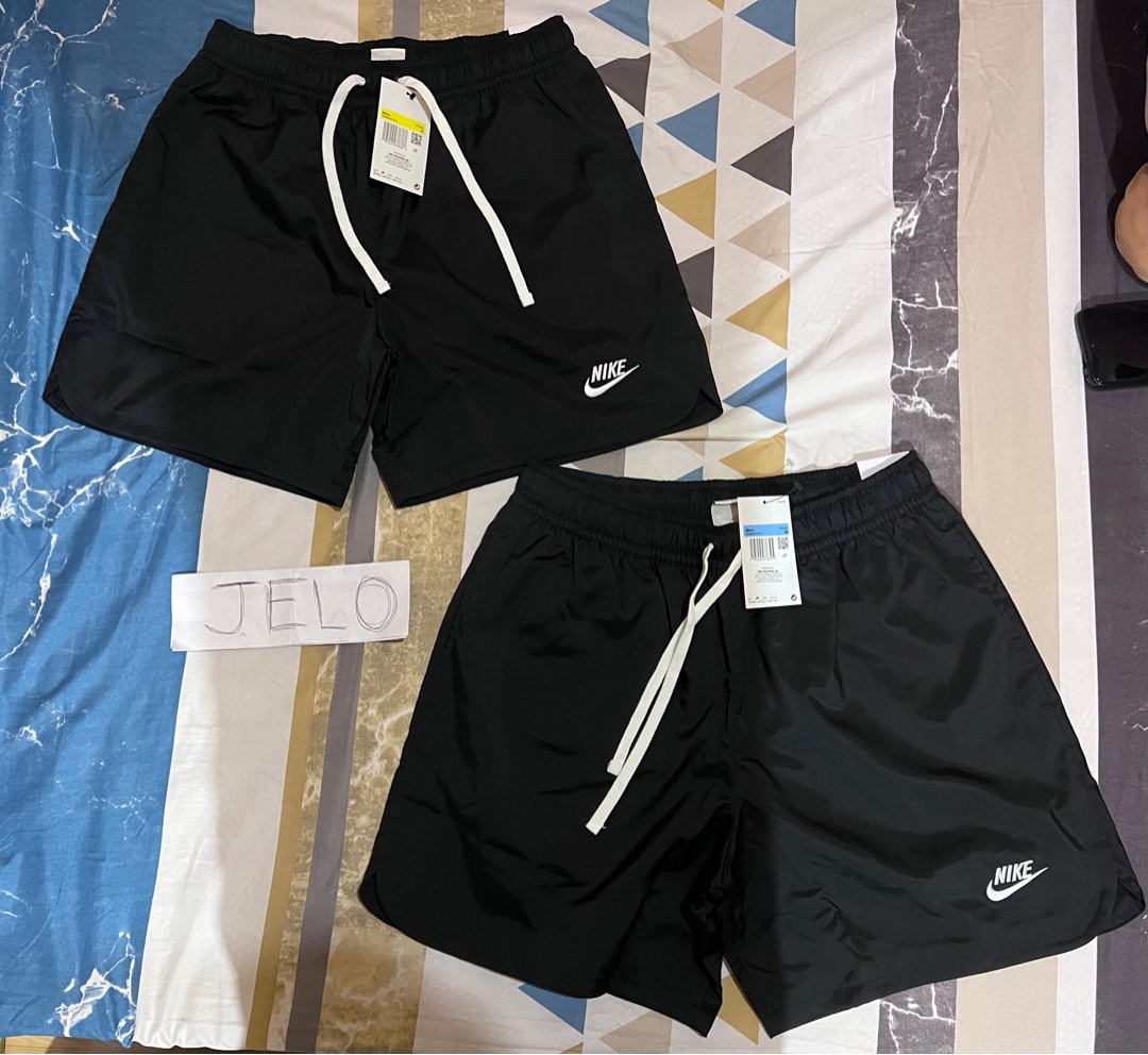Nike woven flow shorts v2 Black, Men's Fashion, Bottoms, Shorts on