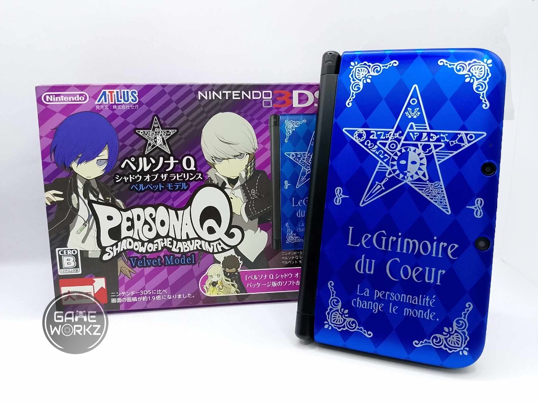 Nintendo 3DS LL / XL Persona Q Shadow of the Labyrinth Edition, Video