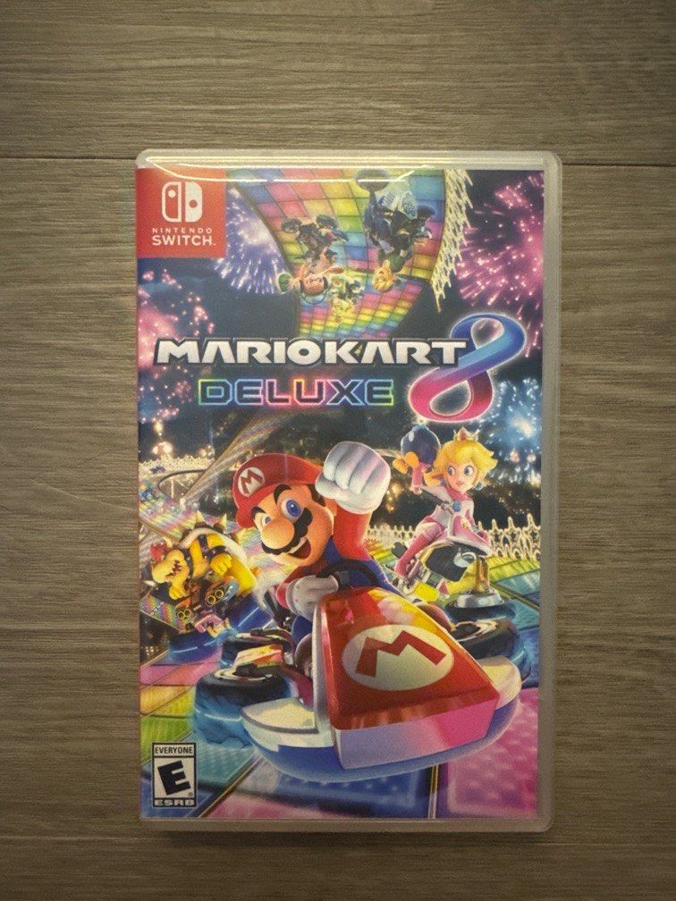 Nintendo Game Mariokart Deluxe 8 Video Gaming Video Games