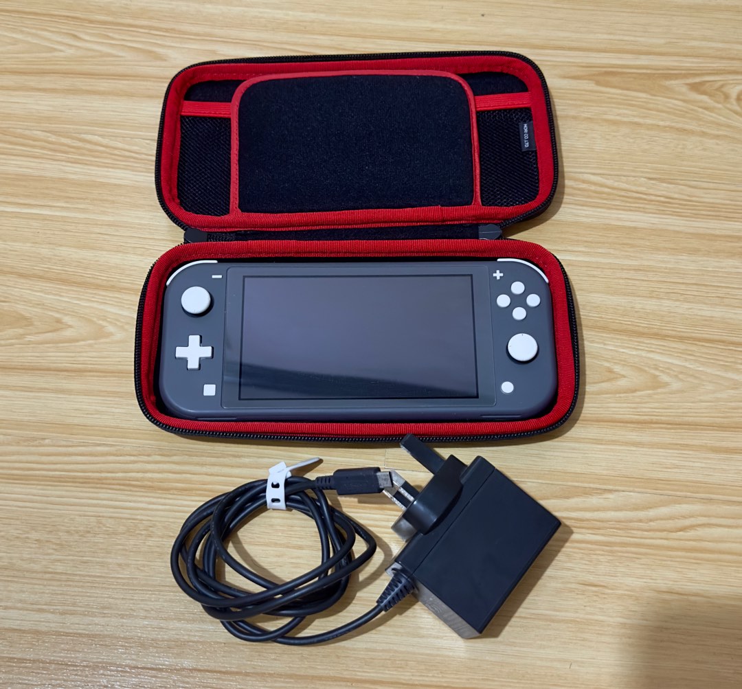 Nintendo Switch Lite Console Gray, Video Gaming, Video Game Consoles