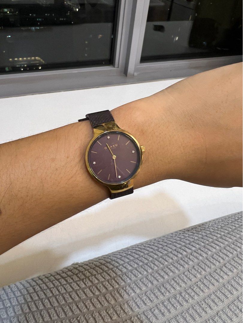 Titan obaku watch strap replacement clearance