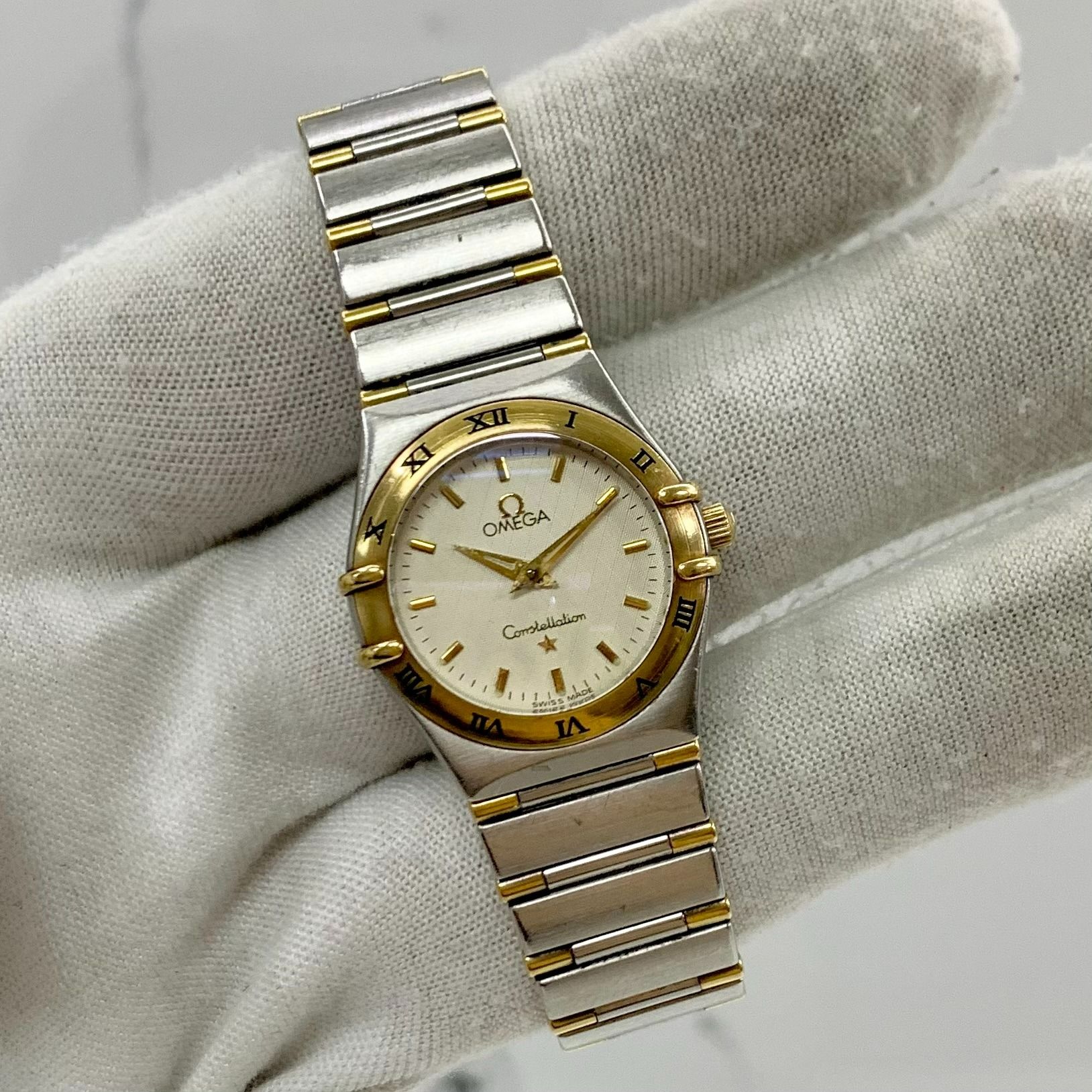OMEGA CONSTELLATION SILVER COMBI QUARTZ WATCH ONLY LADIES WATCH 237041921 KM Luxury Watches on Carousell