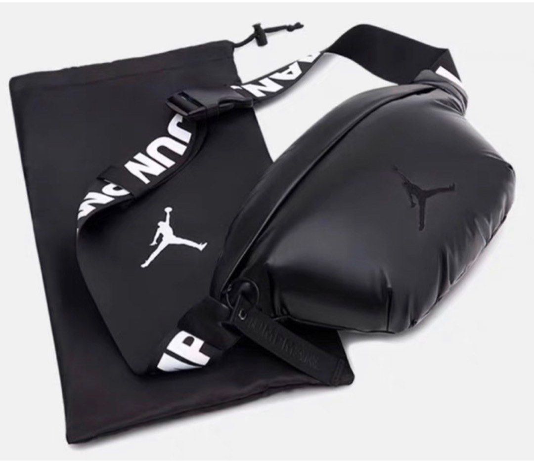 Nike air jordan white on sale waist bag