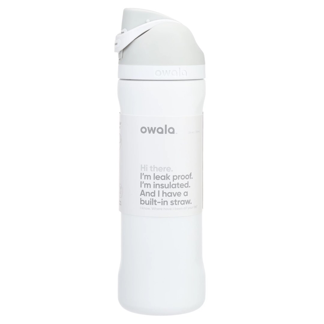 Owala “FreeSip” Insulated Stainless Steel Water Bottle with 2-in-1 Drinking  Spout — Tools and Toys