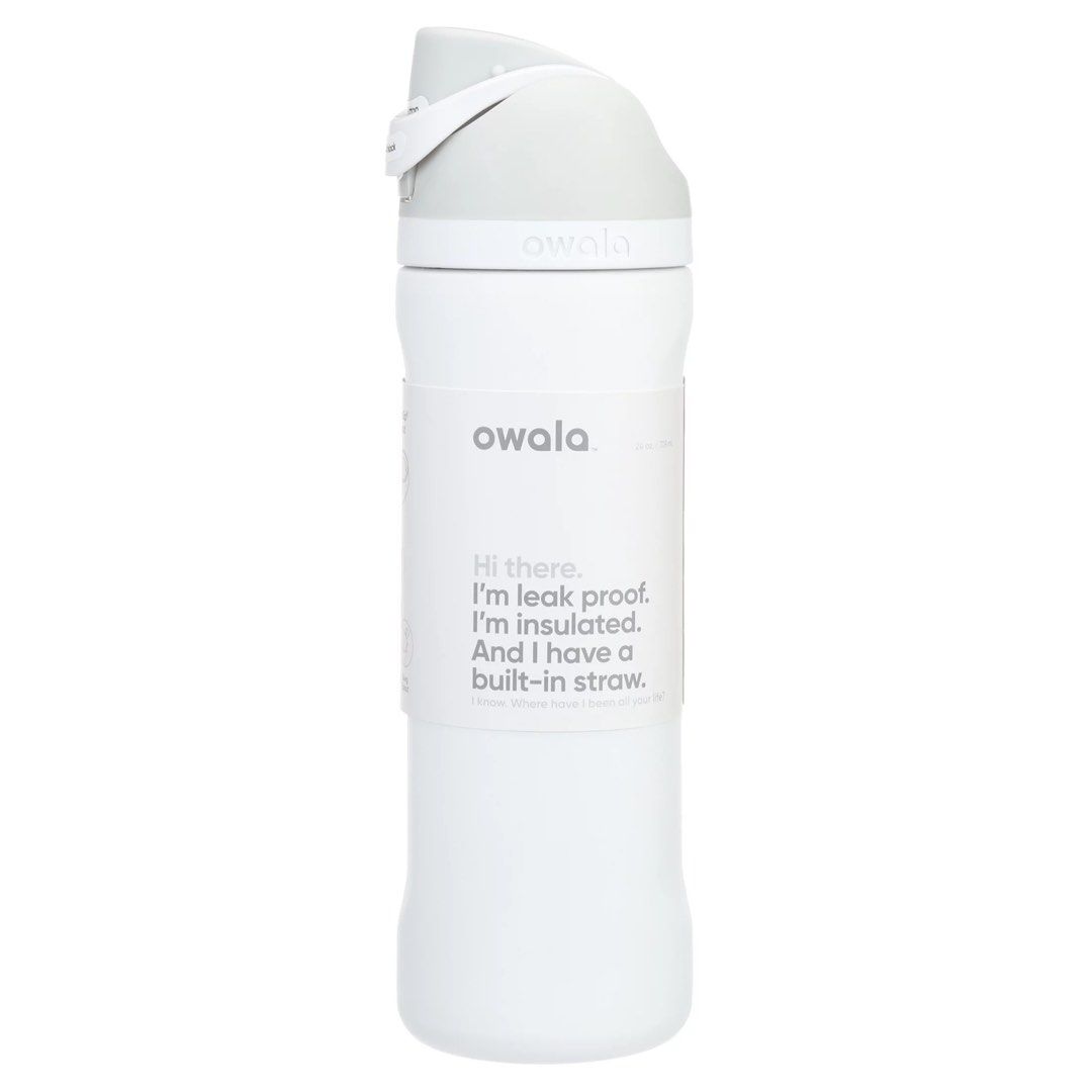 Owala FreeSip Stainless-Steel Insulated Water Bottle with Locking Push –  Gymgourmet