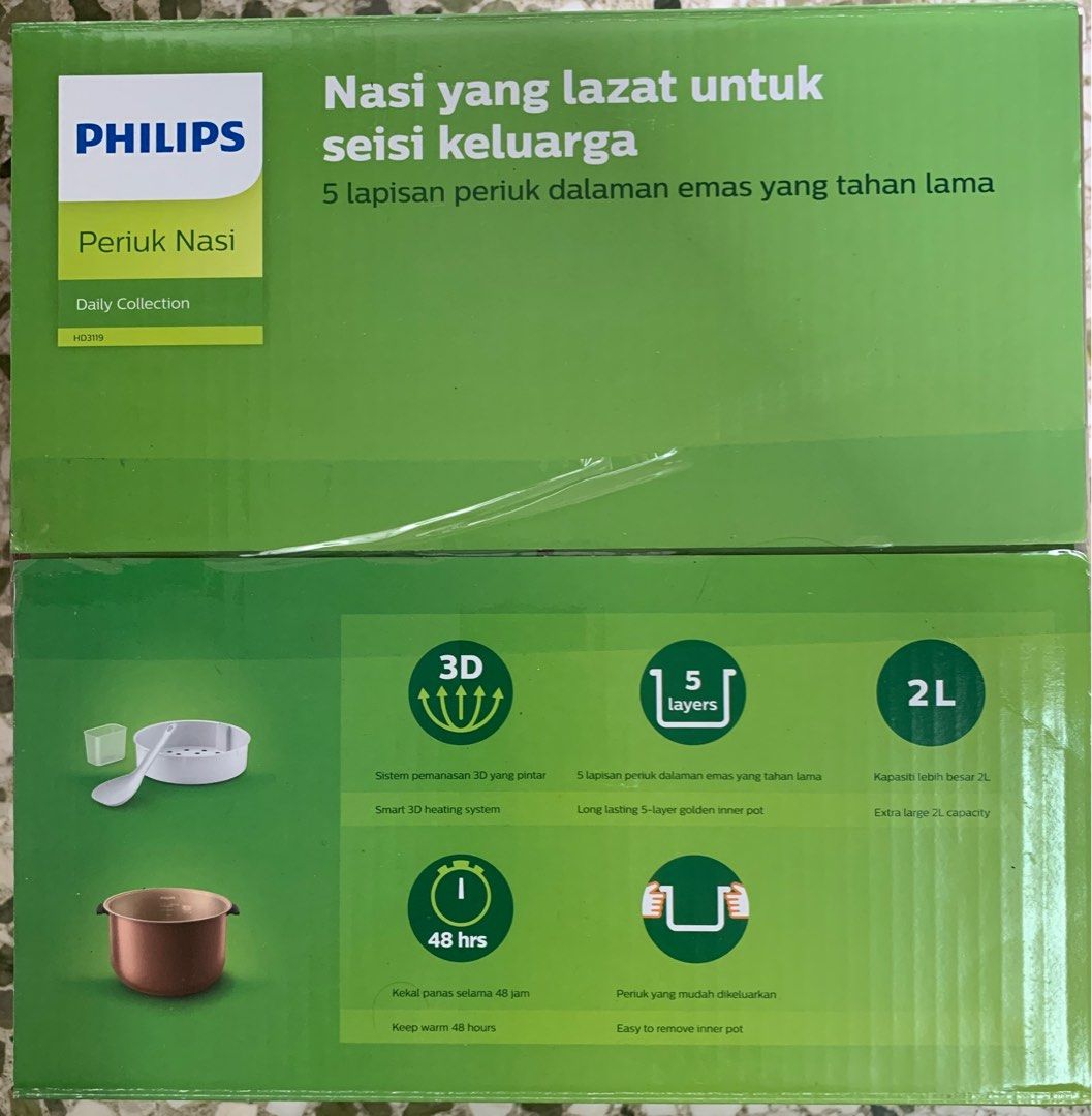 Philips rice cooker, TV & Home Appliances, Kitchen Appliances, Cookers ...