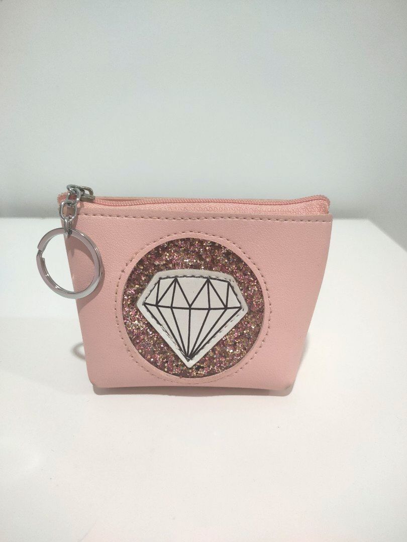 Pink hotsell diamond purse