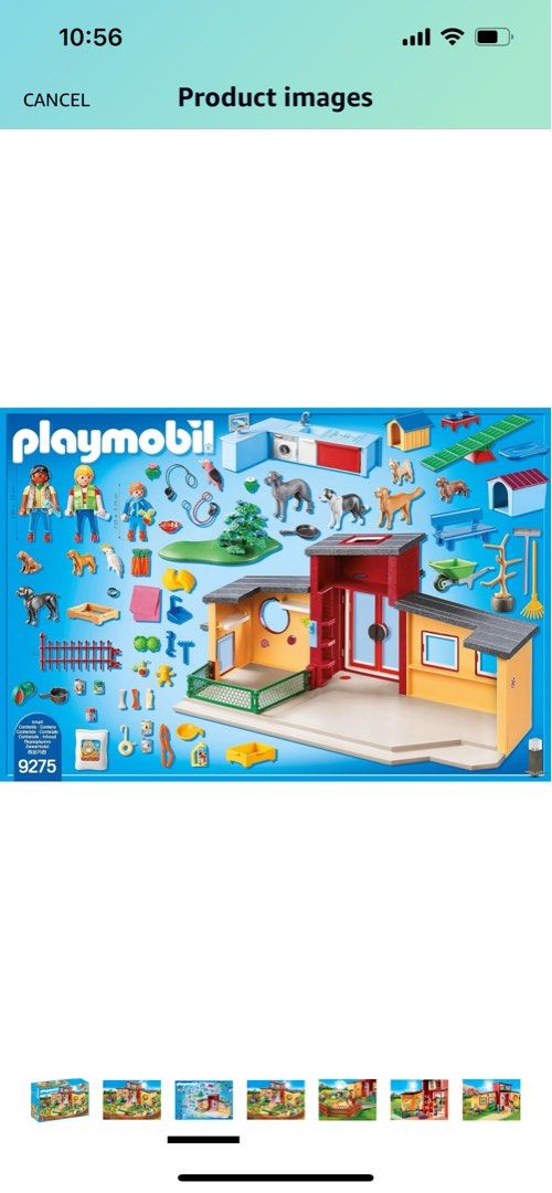 Playmobil 9275 doggy top hotel
