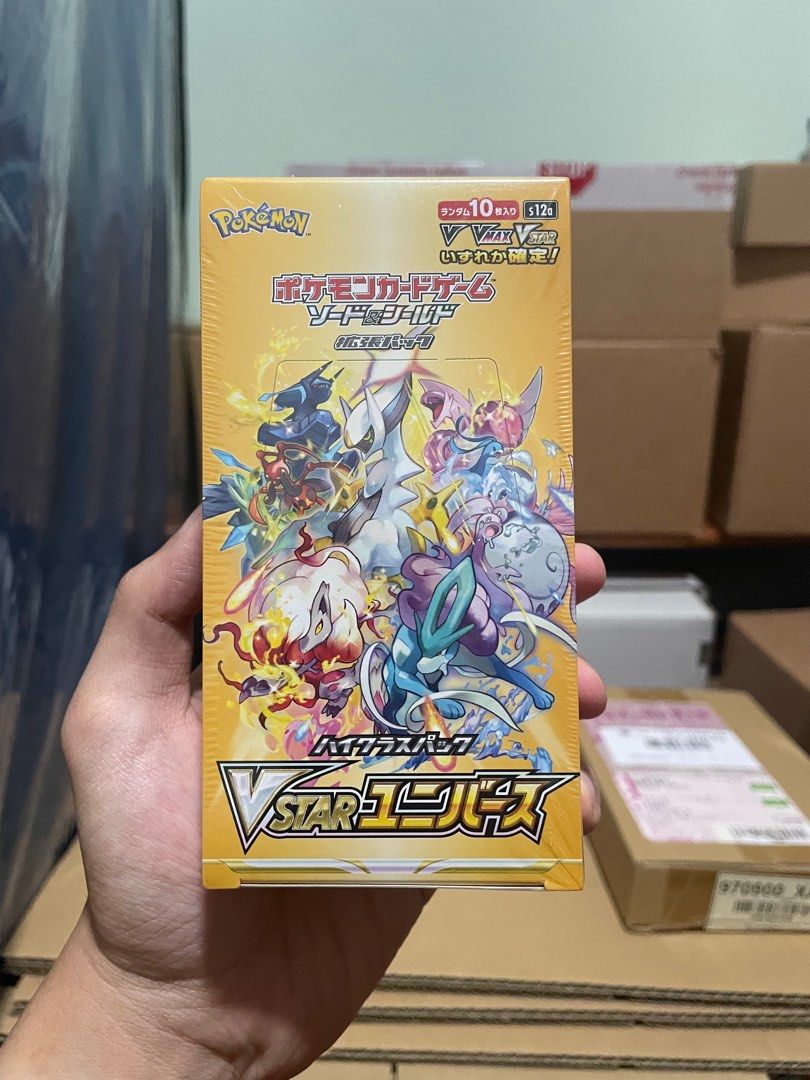 Pokemon Cards VSTAR Universe s12a Booster Box Japanese Ver