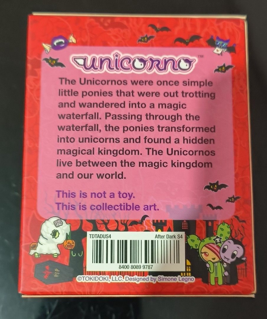 POPMART Tokidoki Unicorno After Dark 4, Hobbies & Toys, Toys & Games on ...
