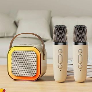 Portable Videoke / Karaoke Bluetooth Speaker with Wireless Microphone [christmas gift ideas]