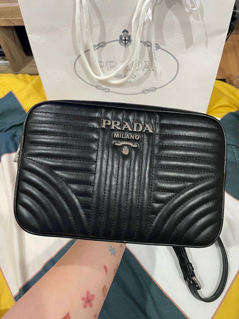 PRADA Diagramme Crossbody Bag 1BH083