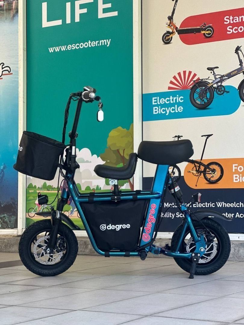 READYSTOCK Edegree FS1 Electric Scooter E scooter 48V 12.8AH