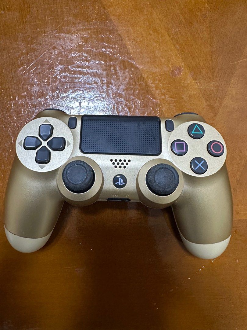 Ps4 Gold Controller Video Gaming Gaming Accessories Controllers
