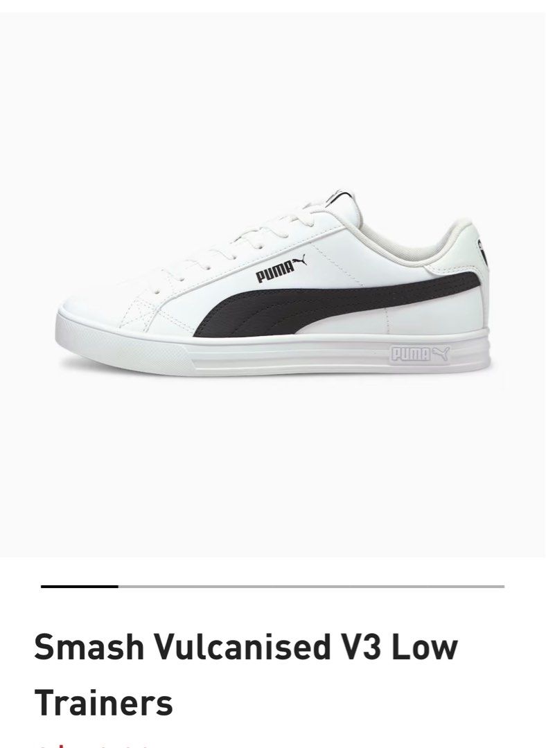 Puma smash vulc white online