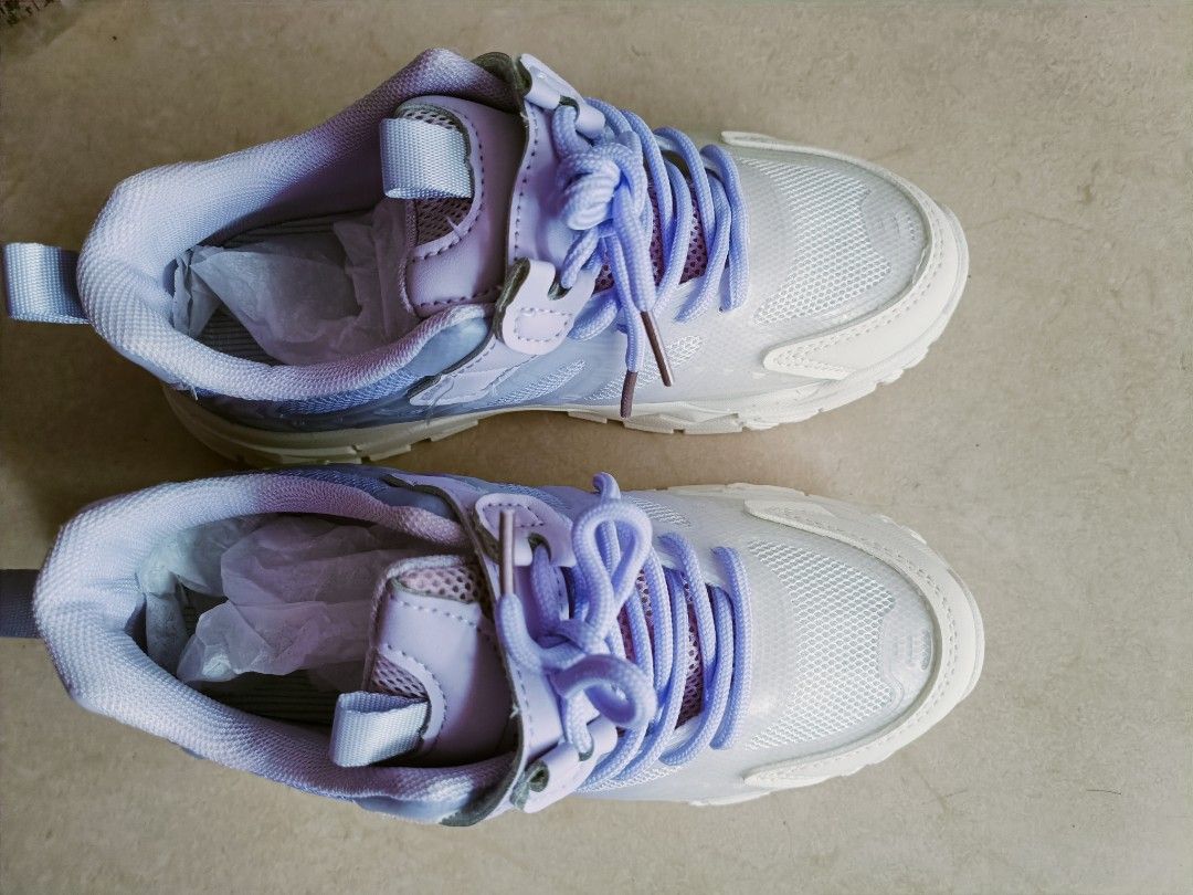 Purple Sport shoes Women s Fashion Footwear Sneakers on Carousell