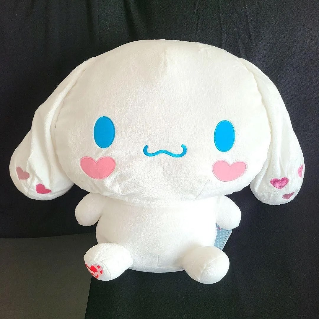 Rare Love x Cinnamoroll Large Plush Toy Doll White Heart Hobbies