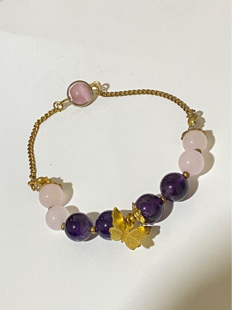 Real amethyst bracelet online