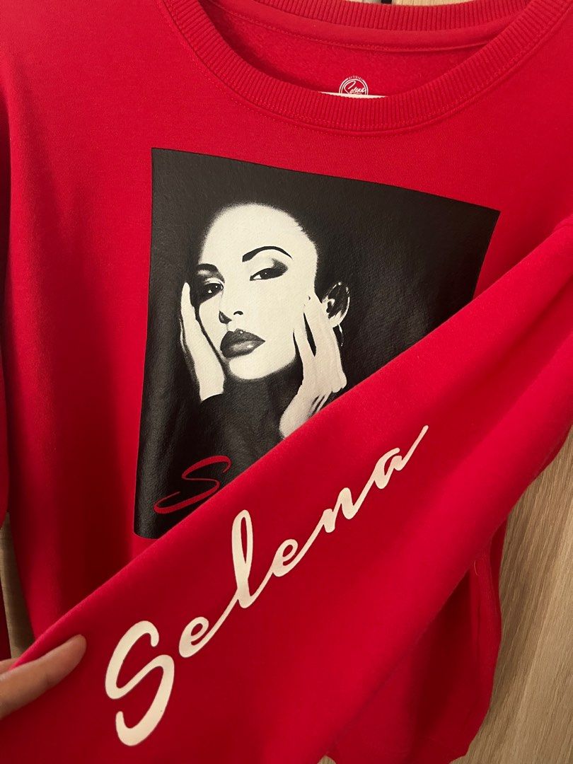 Red sweater forever 21 selena Women s Fashion Tops Longsleeves on Carousell
