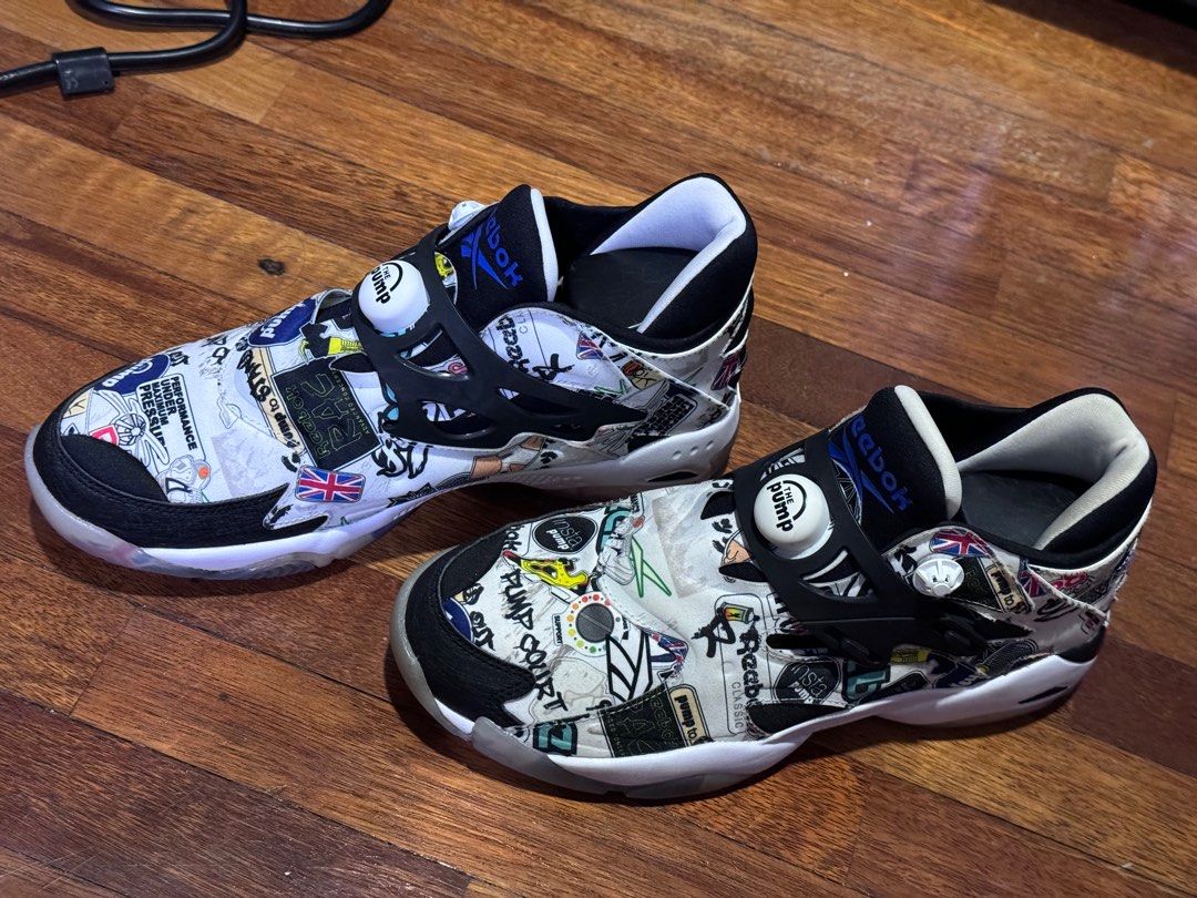 Reebok pump shoes sales
