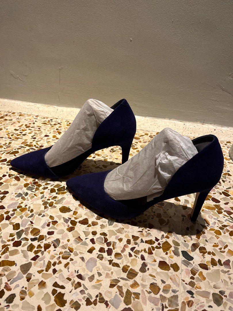 Reiss navy shoes discount