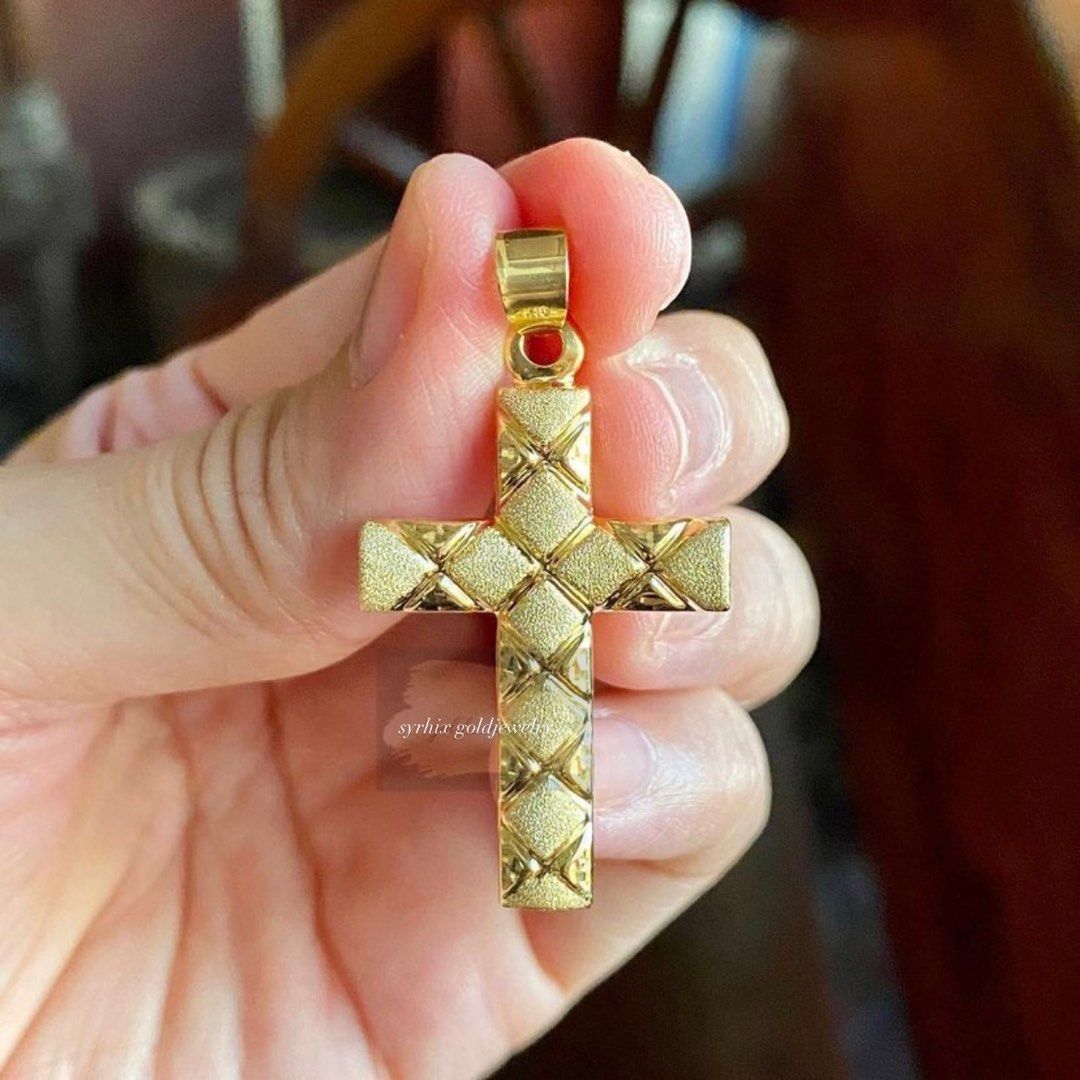 REVERSIBLE CROSS PENDANT Women s Fashion Jewelry Organizers