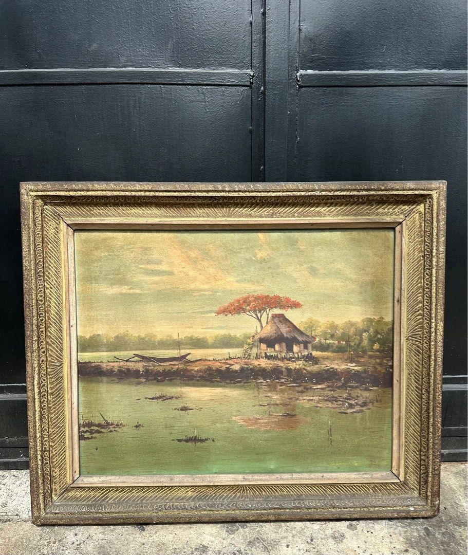 Ricardo Enriquez old painting (Category: Art & Prints) located in Quezon City. Submitted by anjherga27 (Listing ID 1272217230, Image 1). Description: .
