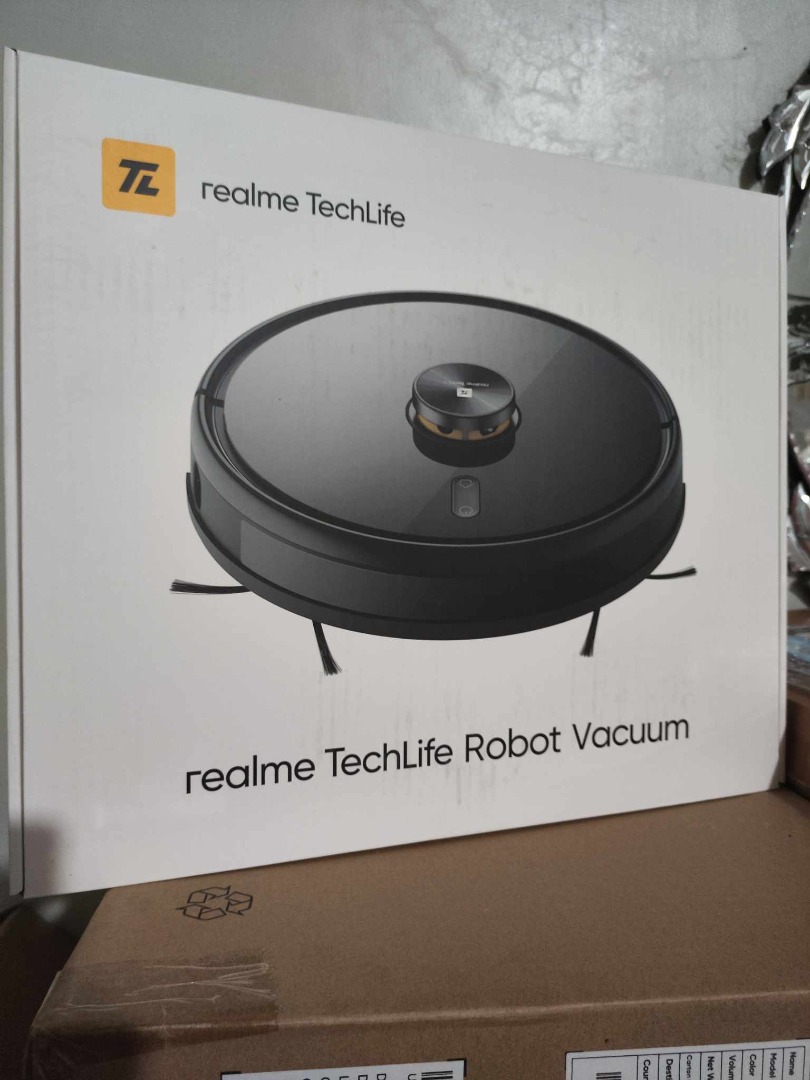 Robot vacuum realme techlife bnew, TV & Home Appliances, Vacuum Cleaner ...