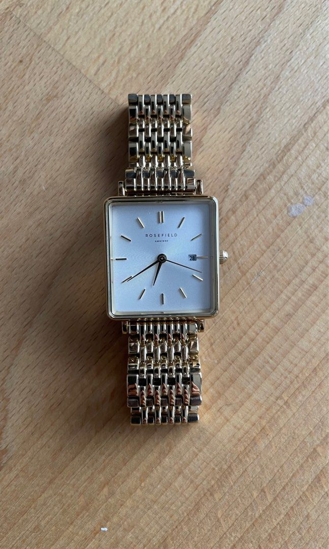 Rosefield gold watch on sale