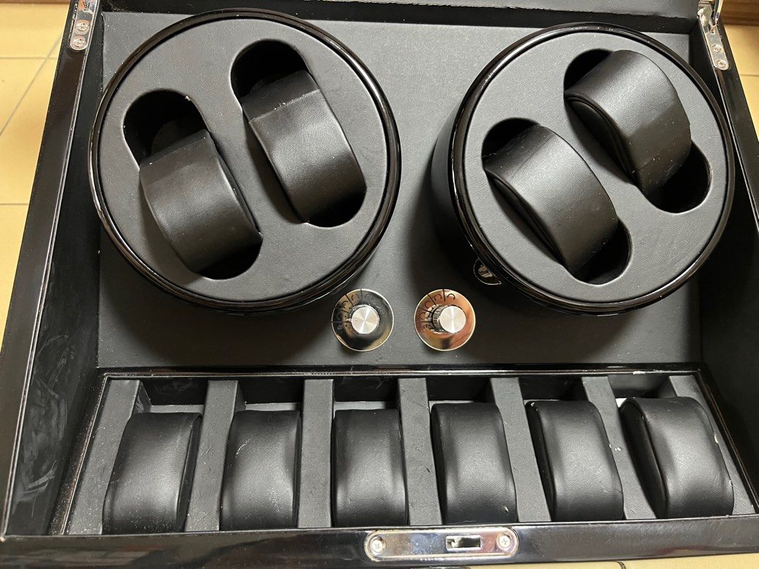 Rotating sales watch drawer