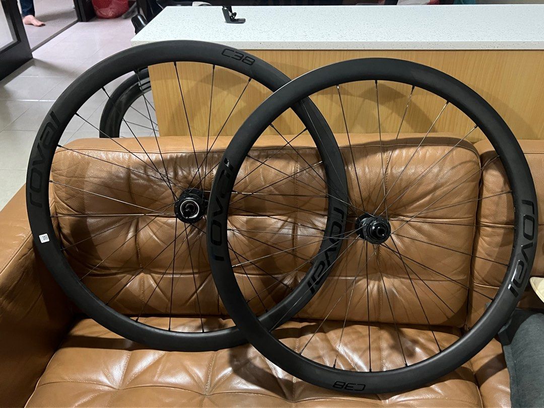 roval rapide c38 (Category: Parts & Accessories) located in Singapore. Submitted by whatchulookingatboi (Listing ID 1271967569, Image 1). Description: •roval rapide c38 for sale •recently bought from t3 used for only 2 rides •authenthic with receipt •tyres cassette rotors not included .