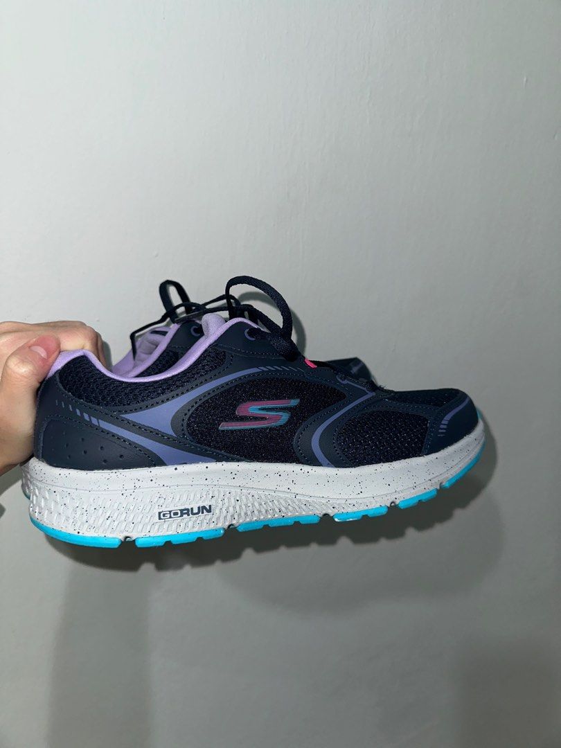 Running Shoes for Adults Skechers Go Run Consistent Lady Navy Blue