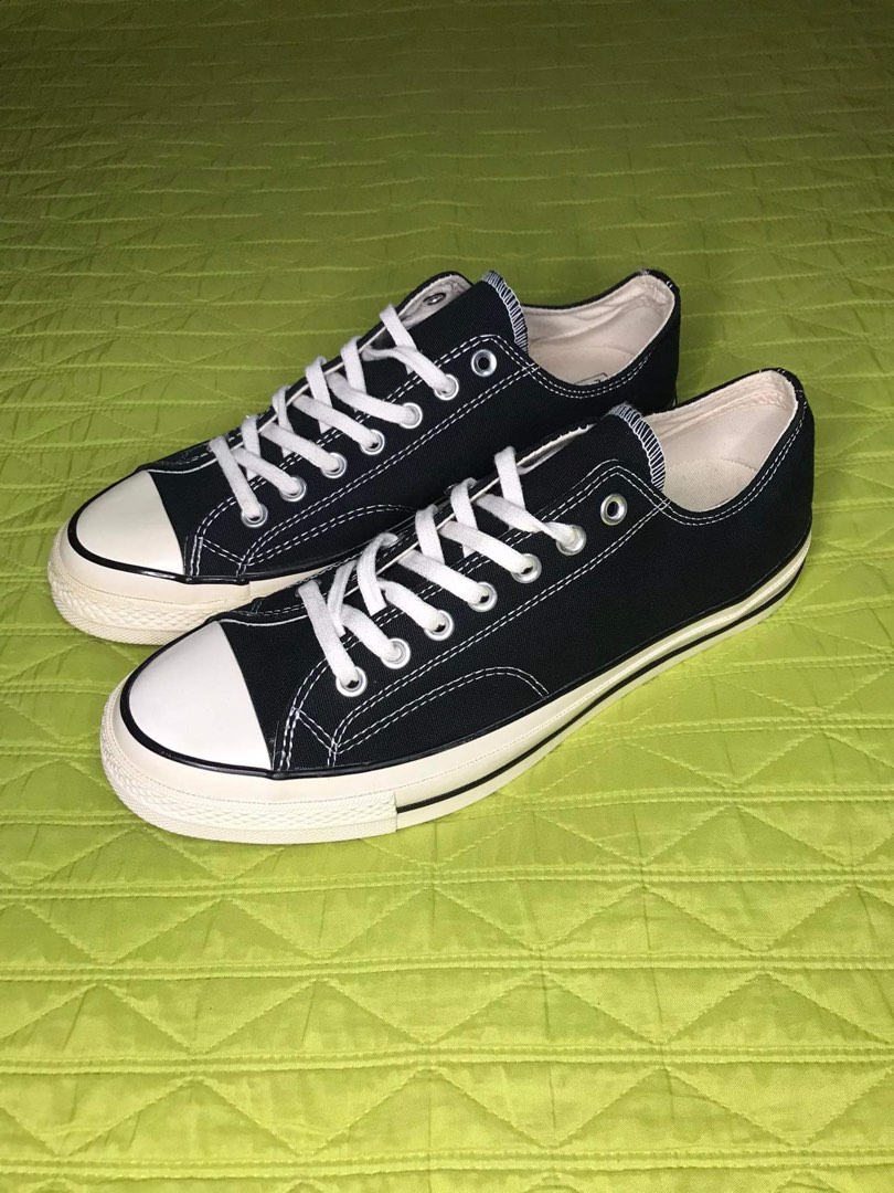 Converse 70s hotsell black low sale