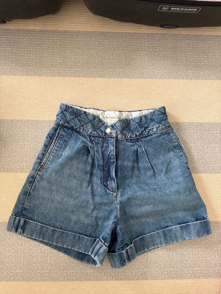 Sandro jeans shorts clearance